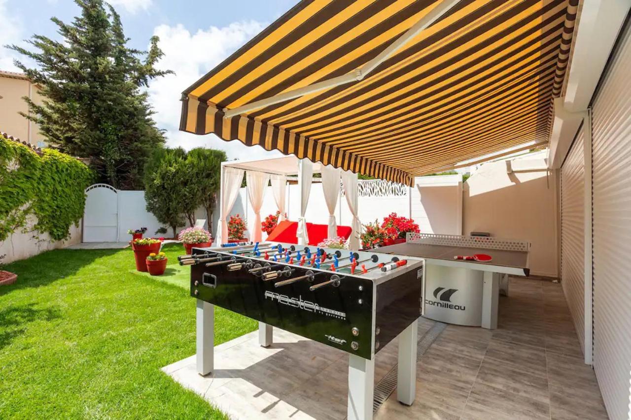 High Standing! 200M2 Private Garden Jacuzzi Sun Bed & Interior Spa Антиб Екстериор снимка